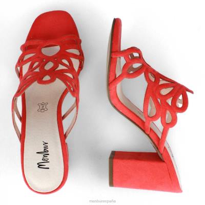 Menbur mujer albones 204L3210 zapato casual elegante coral