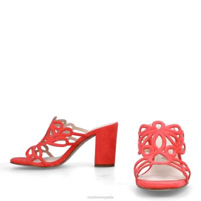 Menbur mujer albones 204L3210 zapato casual elegante coral