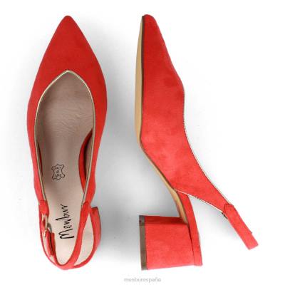 Menbur mujer beinasco 204L3061 zapato casual elegante coral