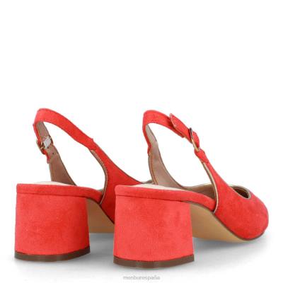 Menbur mujer beinasco 204L3061 zapato casual elegante coral