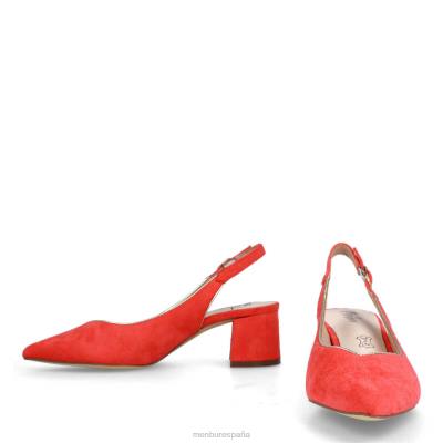 Menbur mujer beinasco 204L3061 zapato casual elegante coral