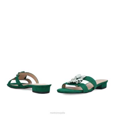 Menbur mujer boscoriva 204L3148 zapato casual elegante verde