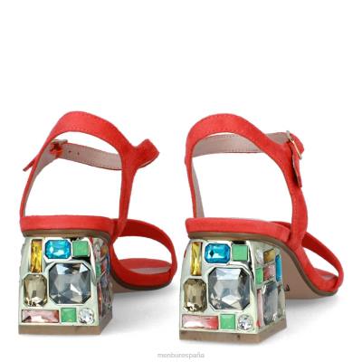 Menbur mujer calamonaci 204L541 zapato casual elegante coral