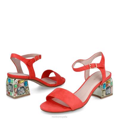Menbur mujer calamonaci 204L541 zapato casual elegante coral