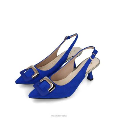 Menbur mujer conéforo 204L3011 zapato casual elegante azul medio