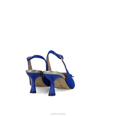 Menbur mujer conéforo 204L3011 zapato casual elegante azul medio