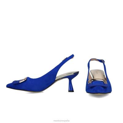 Menbur mujer conéforo 204L3011 zapato casual elegante azul medio