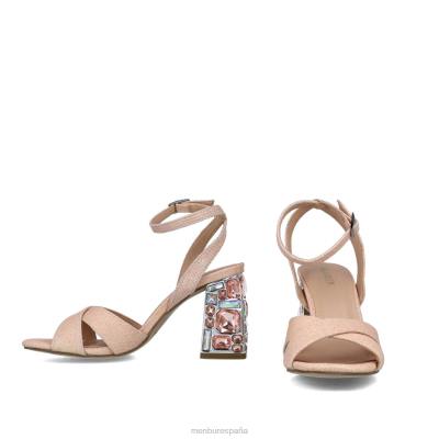 Menbur mujer corona boreal 204L3416 zapato casual elegante naranja