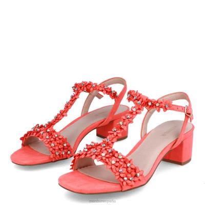 Menbur mujer valtelina 204L361 zapato casual elegante coral