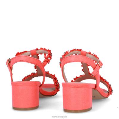 Menbur mujer valtelina 204L361 zapato casual elegante coral