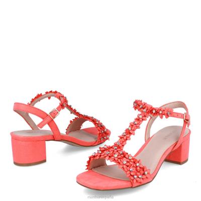 Menbur mujer valtelina 204L361 zapato casual elegante coral
