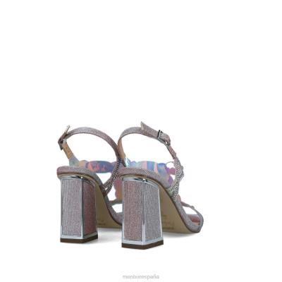 Menbur mujer camelopardalis 204L2580 sandalias maquillaje rosa