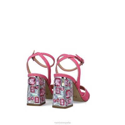 Menbur mujer corona boreal 204L746 tacones altos rosa