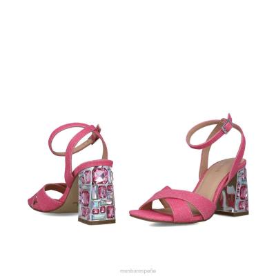 Menbur mujer corona boreal 204L746 tacones altos rosa