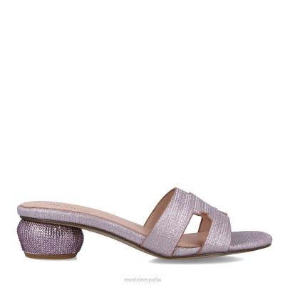 Menbur mujer cantagallo 204L5841 tacones medios y bajos Violeta