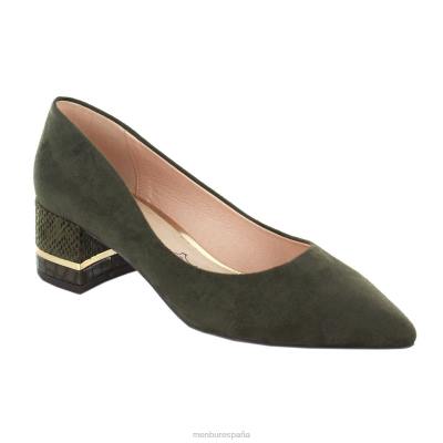 Menbur mujer sorgoño 204L2149 tacones medios y bajos marrón