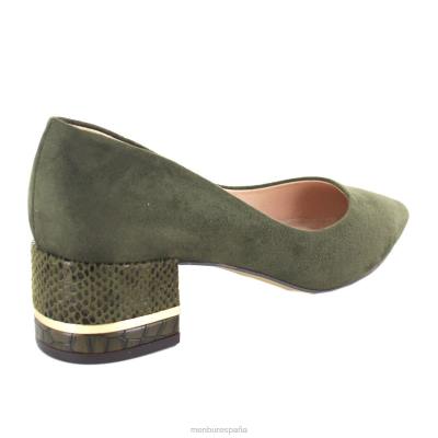 Menbur mujer sorgoño 204L2149 tacones medios y bajos marrón